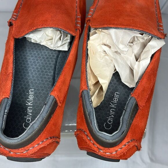 CALVIN KLEIN MAVERICK SUEDE SLIP ON MEN SNEAKER FTL-05-178 - Picture 7 of 9